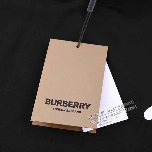 Burberry專櫃巴寶莉2023FW新款立體印花連帽衛衣 男女同款 tzy3165